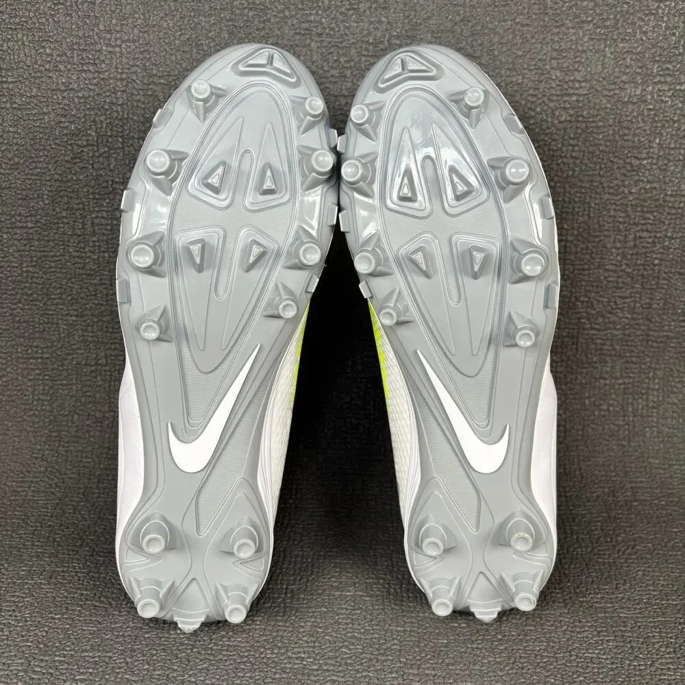 Nike Alpha Huarache 7 GS LAX BQ4181-109 Size Girls 4.5Y White Lacrosse Cleats